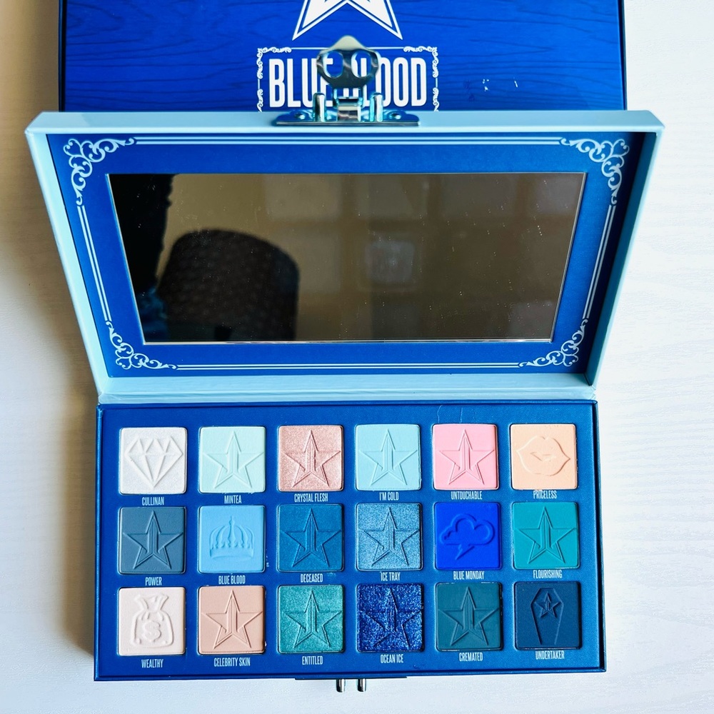 *NEW* JEFFREE STAR Blue Blood Eyeshadow Palette